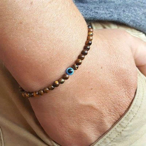 Bracelet confiance en oeil de tigre - Les énergies positives 