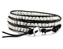 Charger l&#39;image dans la galerie, Bracelet wrap endurance en Howlite - Les énergies positives 