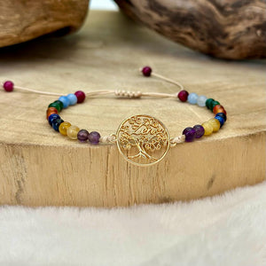 Bracelet arbre de vie et 7 chakras