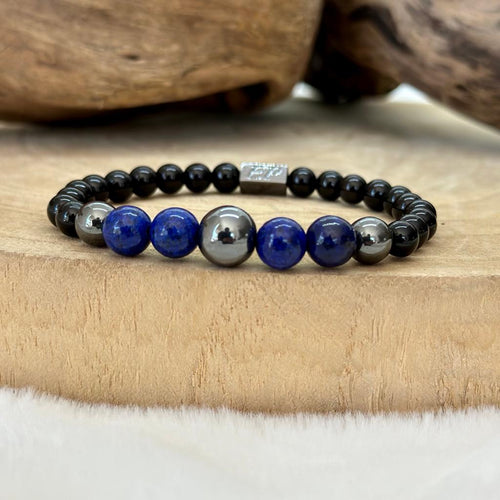 Bracelet d'équilibre en lapiz lazuli