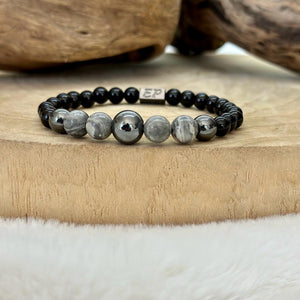 Bracelet protection en labradorite