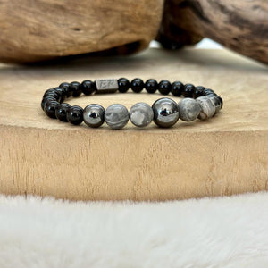 Bracelet protection en labradorite