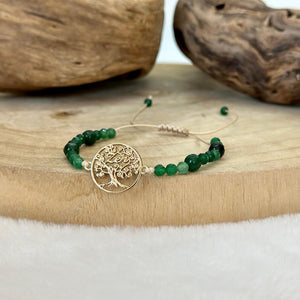 Bracelet arbre de vie en avanturine