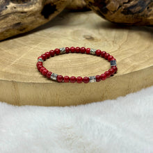 Charger l&#39;image dans la galerie, Bracelet ethnique corail rouge