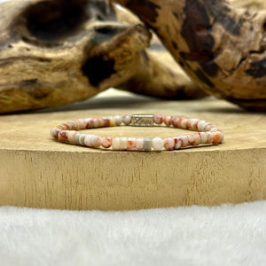 Bracelet joie en rhodonite