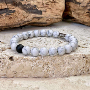 Bracelet Distance en Howlite