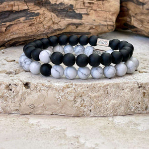 Bracelet Distance en Howlite