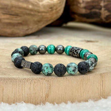 Charger l&#39;image dans la galerie, Bracelet zen en malachite