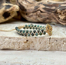 Charger l&#39;image dans la galerie, Bracelet harmonisation turquoise