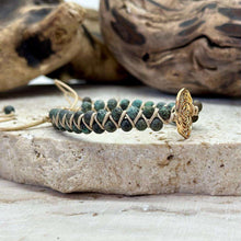 Charger l&#39;image dans la galerie, Bracelet harmonisation turquoise