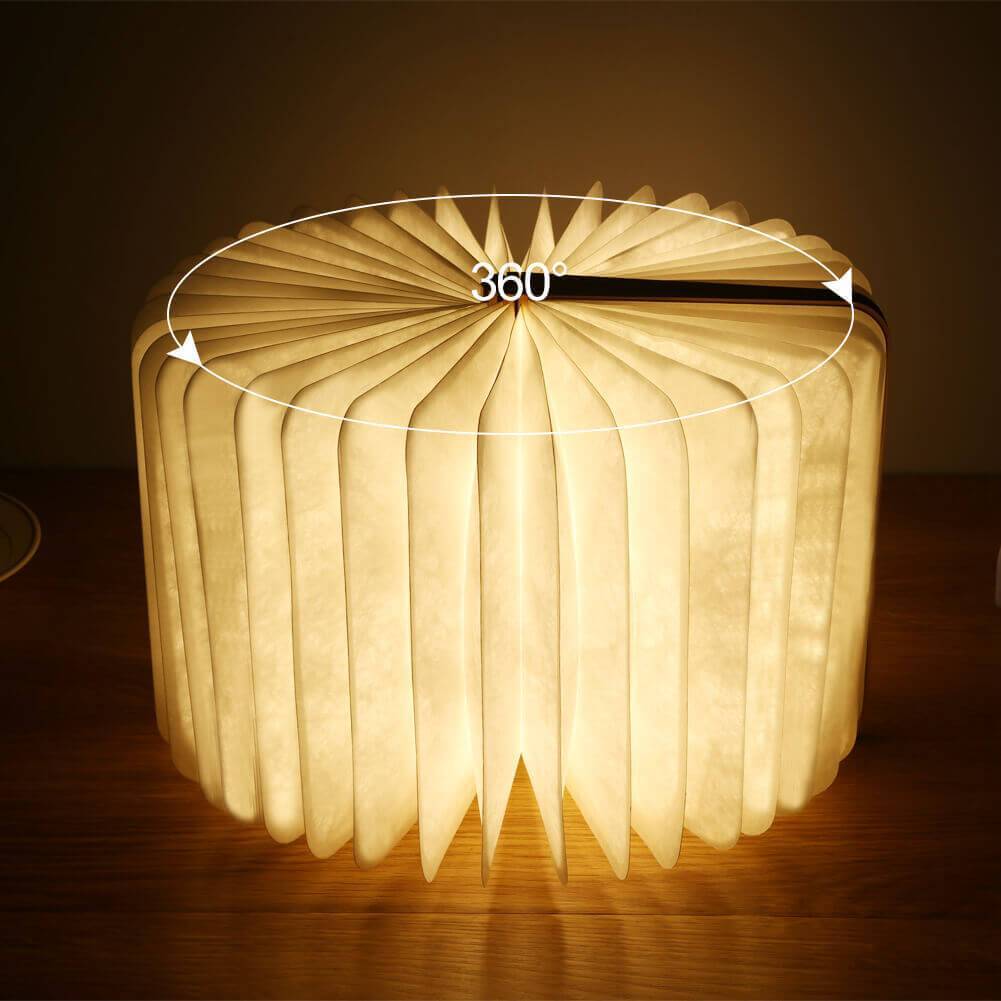 Lampe veilleuse livre lumineux - Les énergies positives