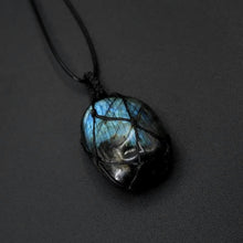 Charger l&#39;image dans la galerie, Collier énergie en labradorite.